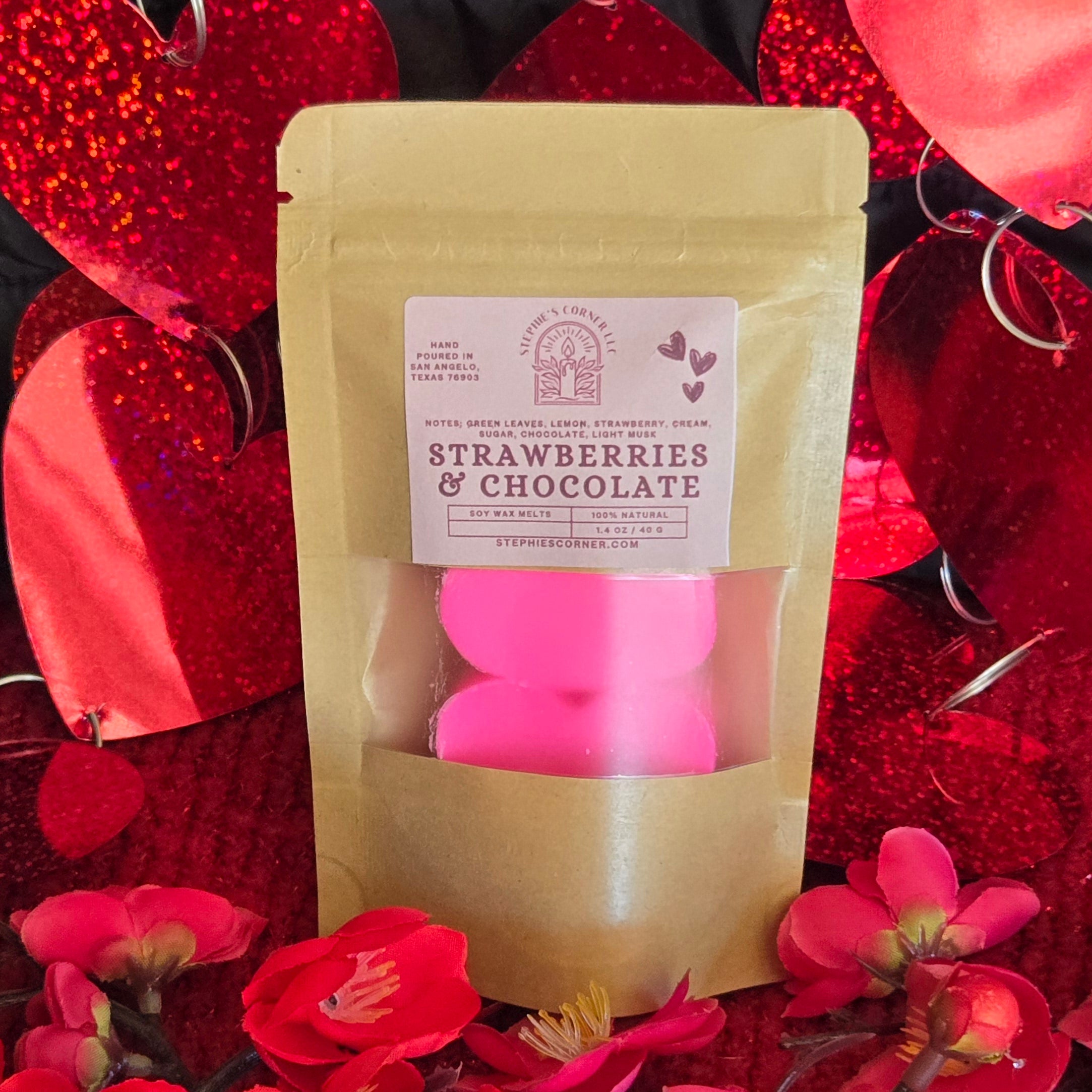 Strawberries & Chocolate Melts