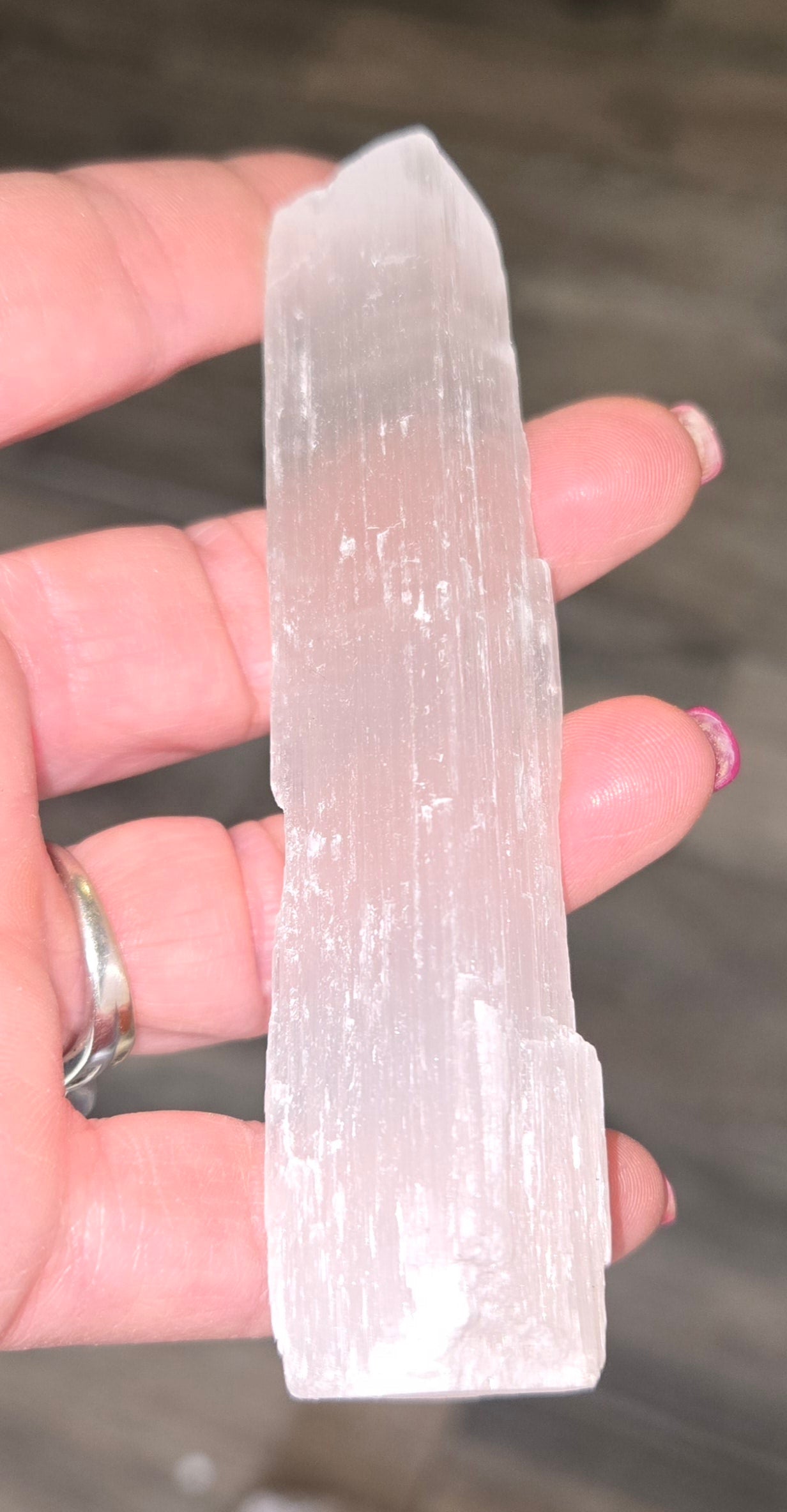 Selenite Wand