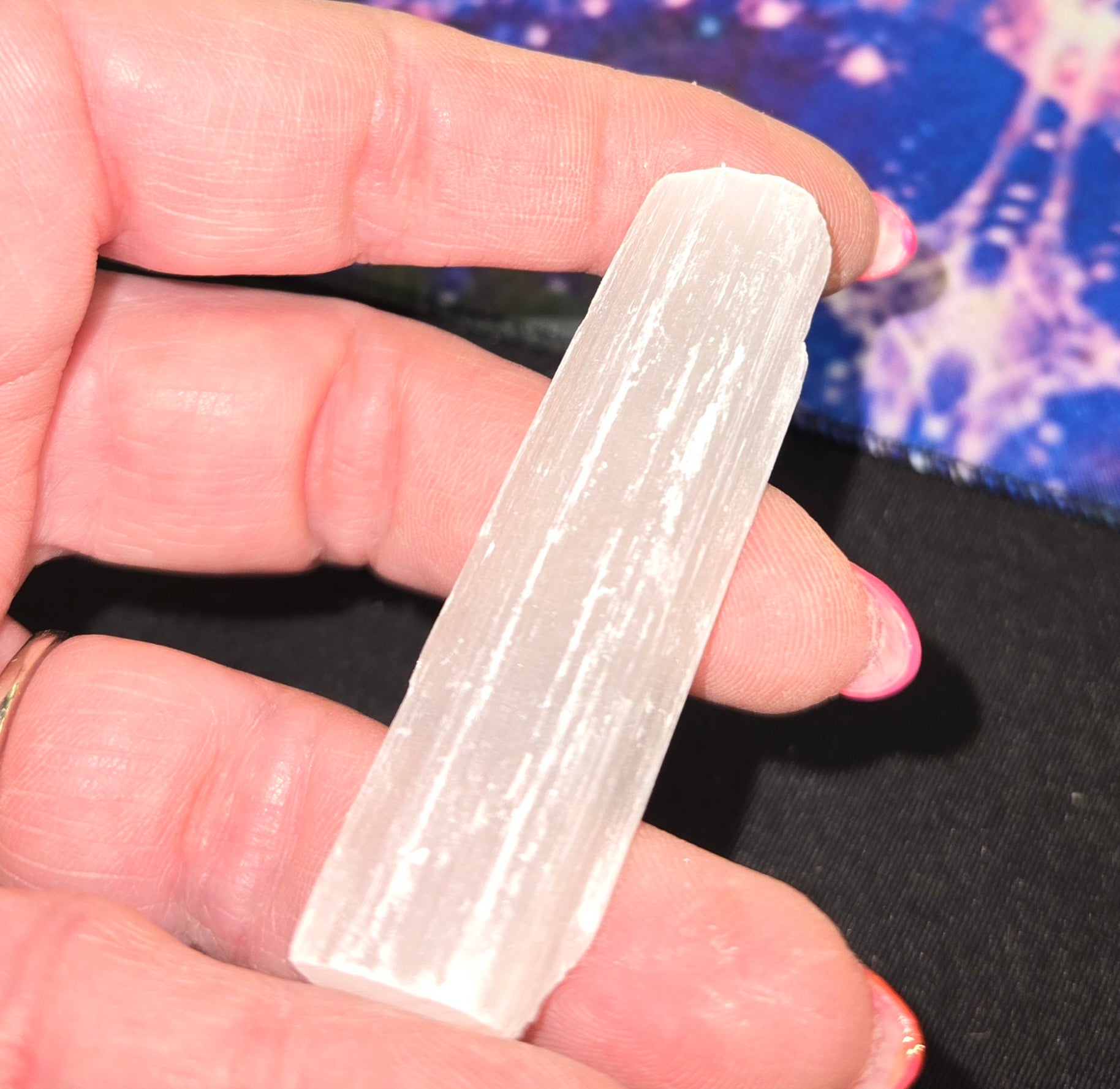 Selenite Wand