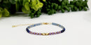 ANXIETY SUPPORT-Amethyst/Sodalite/Blue Aventurine -Bracelet