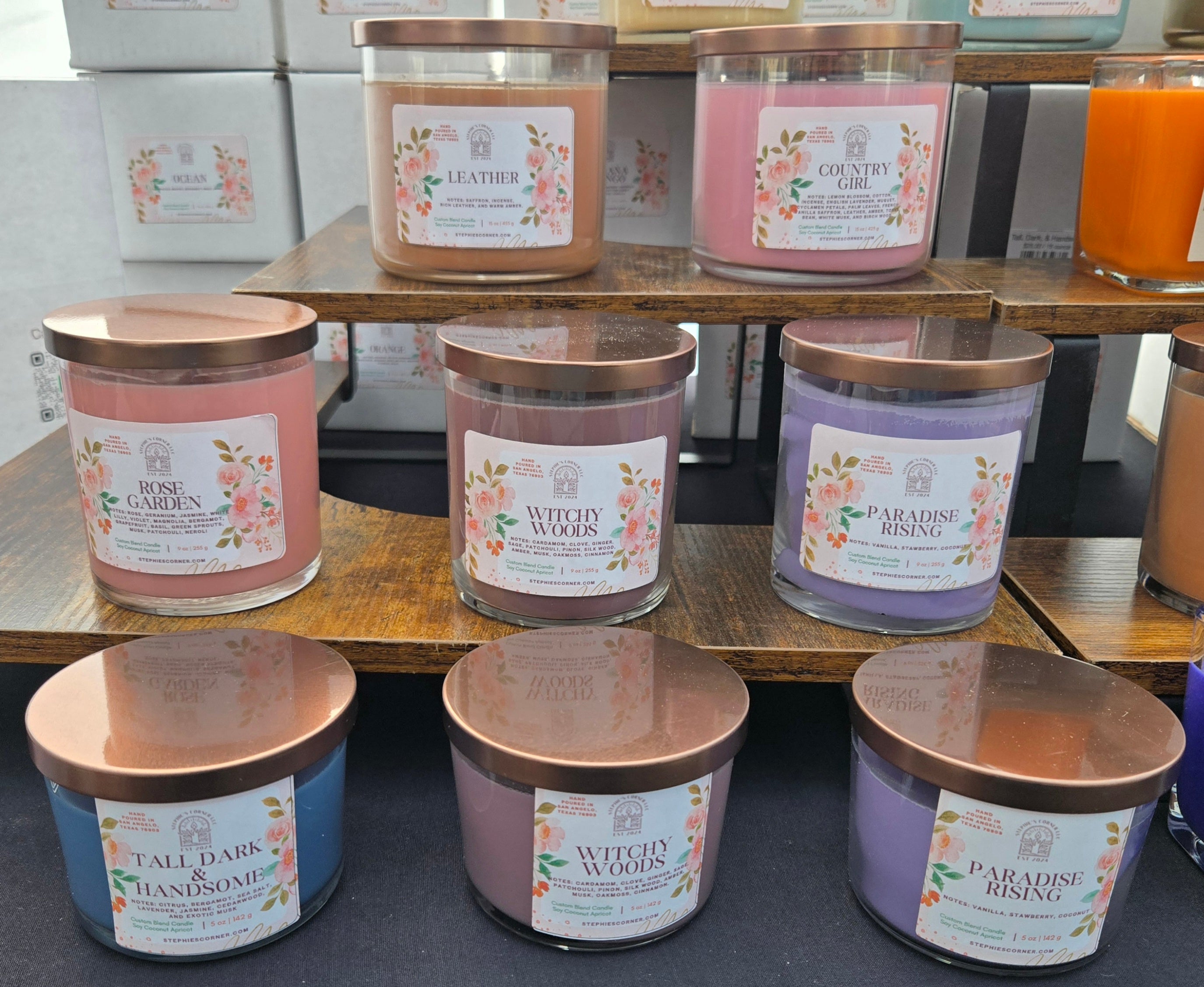 Hand Poured Scented Candles