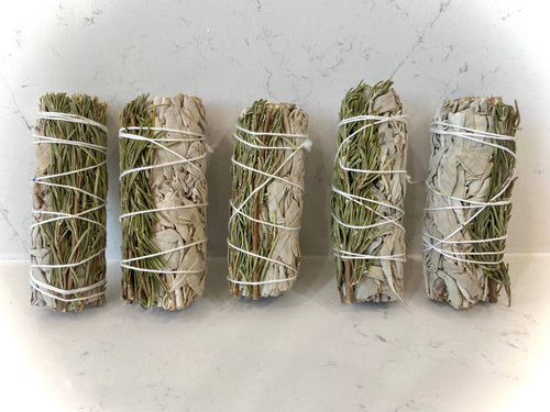 Rosemary and White Sage