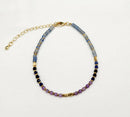 ANXIETY SUPPORT-Amethyst/Sodalite/Blue Aventurine -Bracelet