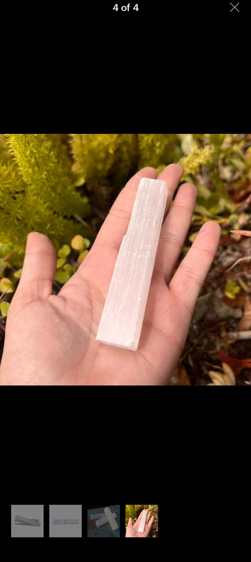 Selenite Wand