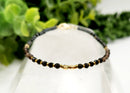 GROUNDING/BALANCE-Obsidian/Smoky Quartz/Hematite Bracelet